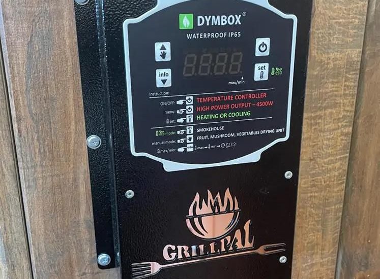 Termoregulator Dymbox 4,5 kW w obudowie do wędzarni Grillpal