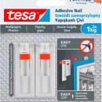 Tesa Regulowany gwóźdź samoprzylepny do tynku i tapet 1kg