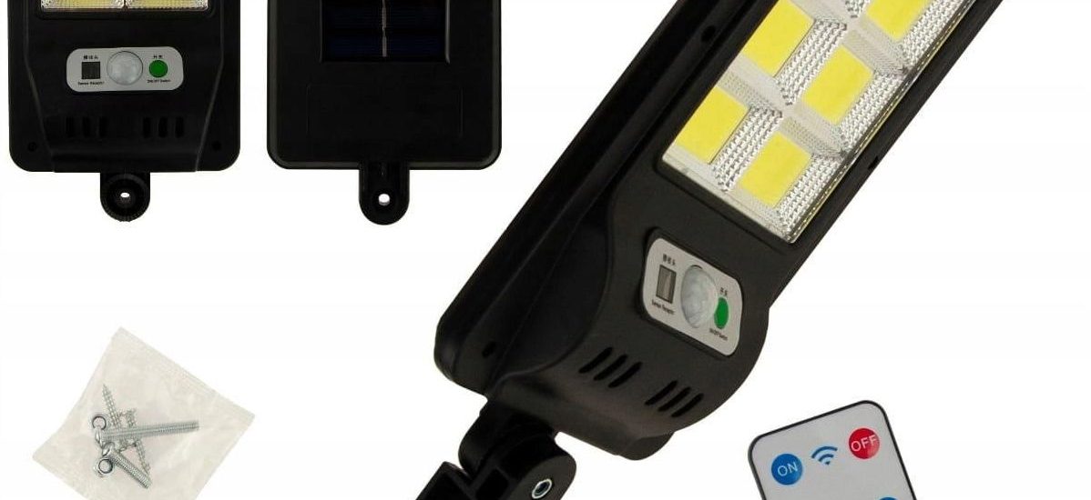 Tg64681 Lampa Uliczna Led Latarnia Solarna 120Led