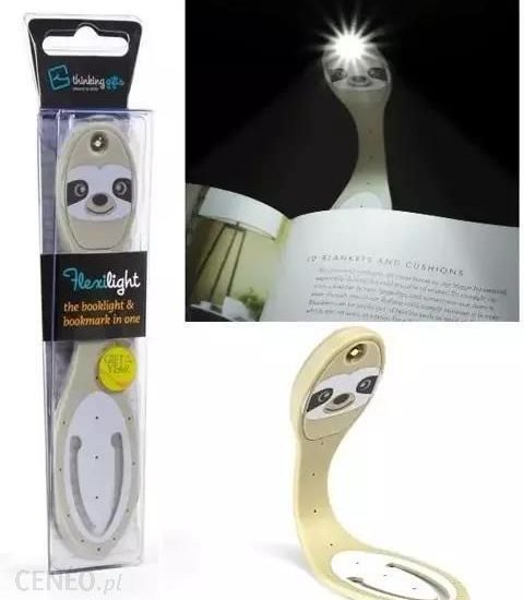 Thinking Gifts Flexilight Sloth Lampka Do Książki Leniwiec