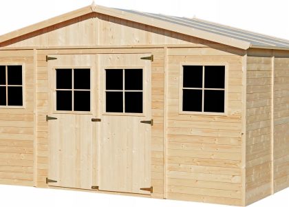 Timbela M331 Drewniany domek ogrodowy 12m²