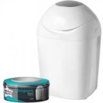 Tommee Tippee Sangenic Tec Kosz Na Pieluchy Biały + Wkład Uniwersalny