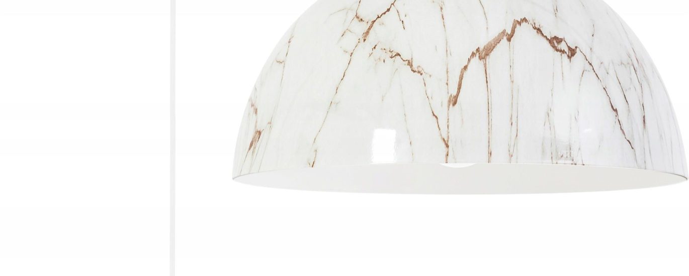 Toolight Lampa sufitowa wisząca Glamour Marmur Marble (APP9111CP)