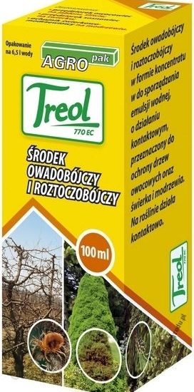 Treol 770 Ec Koncentrat Owadobójczy I Roztoczobójczy 100Ml
