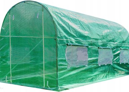 Tunel Foliowy 6M2 Ogrodowy Szklarnia 3X2M Okna