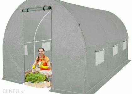 Tunel Foliowy Szklarnia 2X3M Premium Z Siatką Pe