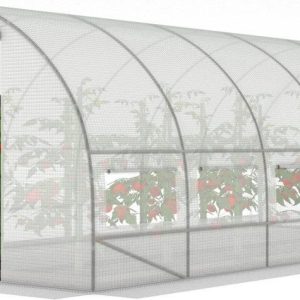 Tunel Foliowy Z Oknami Funfit Garden Biały