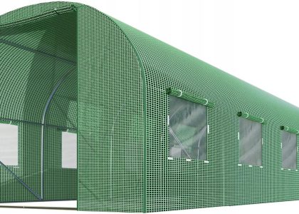 Tunel ogrodowy Foliowy 3x6m Szklarnia UV-4 18m2