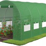Tunel Ogrodowy Foliowy Szklarnia Folia Uv 4X2,5X2M