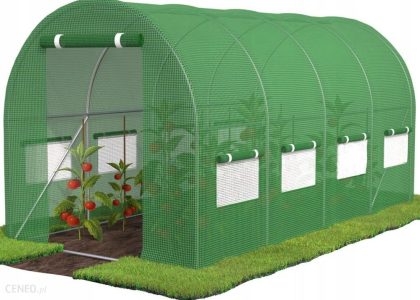 Tunel Ogrodowy Foliowy Szklarnia Folia Uv 4X2,5X2M