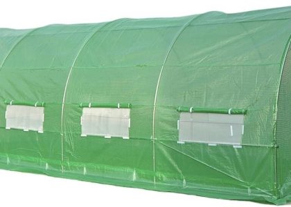 Tunel Podwójne Drzwi 4X6X2 – 24M2 Zielony