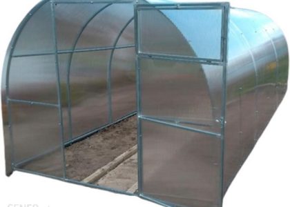 Tunel Szklarnia Ogrodowa 2,4×6 m profile 20×20 POLIWĘGLAN 6mm