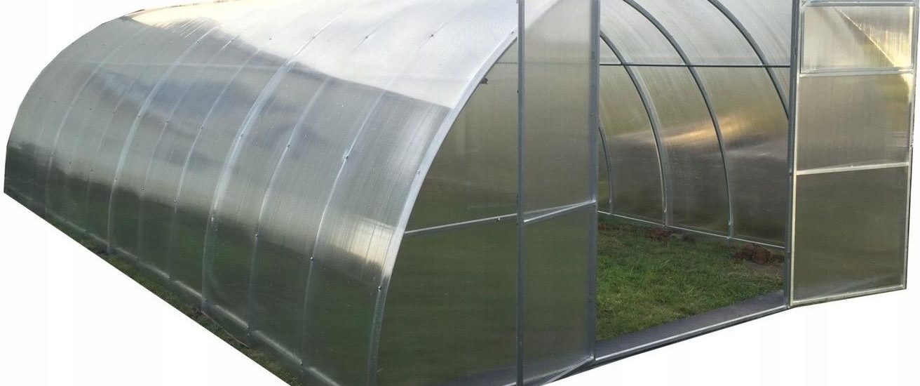 Tunel Szklarnia Ogrodowa 3,5×8 m profile 20×40 POLIWĘGLAN 4mm