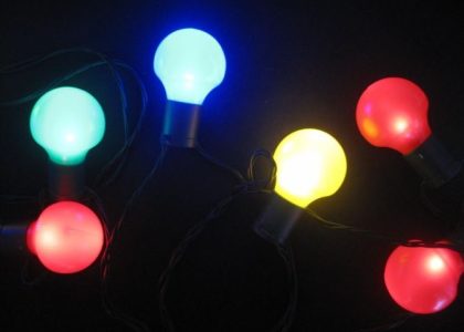 TwójPasaż.pl Oświetlenie Ogrodowe 20 Led Lampki Ledowe Kolor BA19210