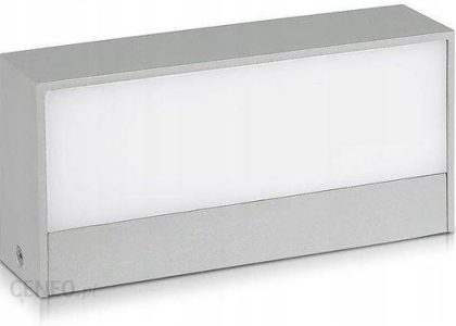 V-Tac Lampa Ścienna Kinkiet Góra Dół 9W 3000K Szar