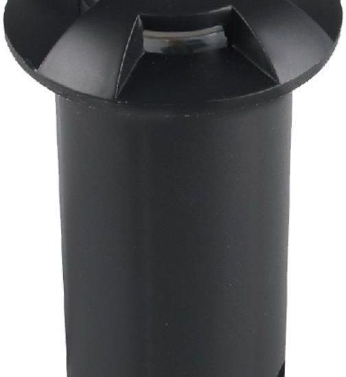 V-Tac Oprawa Gruntowa 1W Led Czarna 4-Stronna Vt-1171 6500K Ip67 10Lm