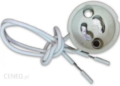 V-Tac Oprawka Ceramiczna Gniazdo GU10 Przewód Siliconowy VT-7888 5 Lat Gwarancji (SKU34235)