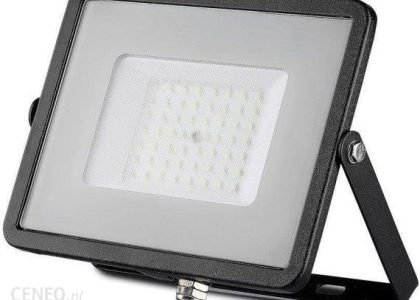 V-Tac Projektor Led 50W Samsung Chip Czarny Vt-50 4000K 4000Lm