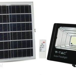 V Tac Solarny Naświetlacz Led Z Panelem Fotowoltaicznym 20W 82Lm/W 120° Vt 60W