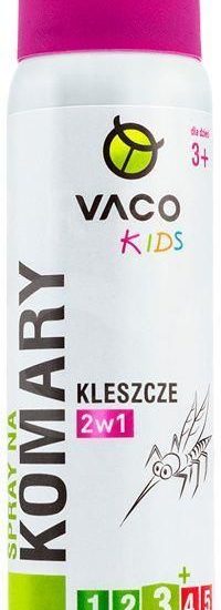Vaco_Kids Spray Na Komary I Kleszcze Dla Dzieci Od 3 Roku Życia 100Ml