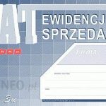 VAT – EWIDENCJA SPRZEDAŻY – A4