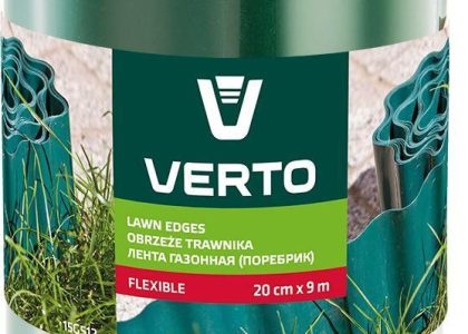 Verto Obrzeże Do Trawników 20cmx9m Zielone 15g512