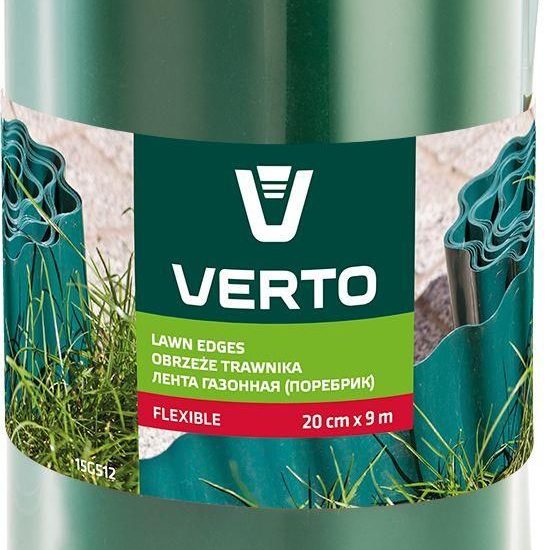 Verto Obrzeże Do Trawników 20cmx9m Zielone 15g512