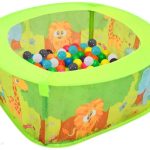Vidaxl Basen Dla Dzieci Z 300 Piłeczkami 75X75X32 Cm (3107719)