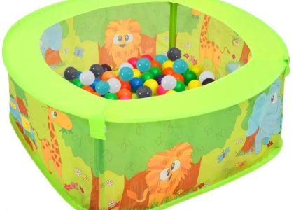 Vidaxl Basen Dla Dzieci Z 300 Piłeczkami 75X75X32 Cm (3107719)
