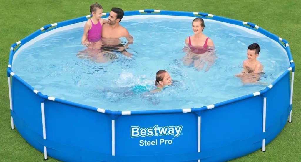 Vidaxl Bestway Basen Steel Pro Ze Stelażem 396X84cm