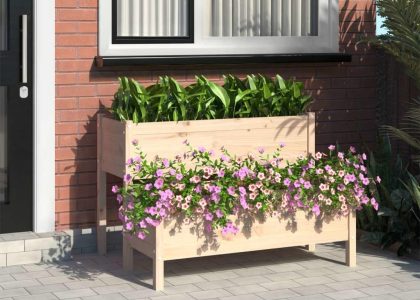 Vidaxl Donica 110X84X75cm Lite Drewno Sosnowe