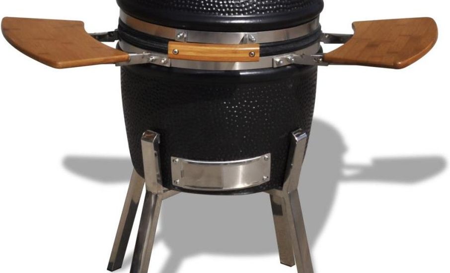 Vidaxl Kamado Ceramiczny Grill Z Wędzarką 81 Cm