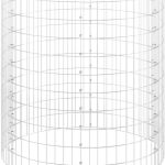 Vidaxl Kompostownik Ogrodowy Ø100x100cm Stal Galwanizowana 3115944