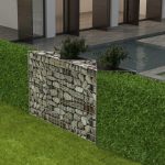 Vidaxl Kosz Gabionowy Galwanizowana Stal 120X30X100cm