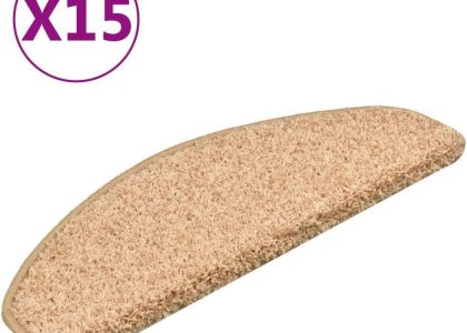 Vidaxl Nakładki Na Schody 15 Szt. Złote 65X21X4 Cm (322379)