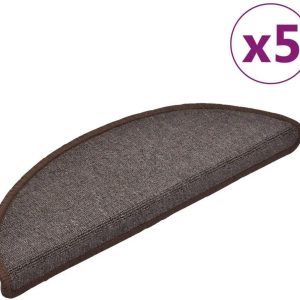 Vidaxl Nakładki Na Schody 5 Szt. 65X28 Cm Kawowy Brąz (149758)