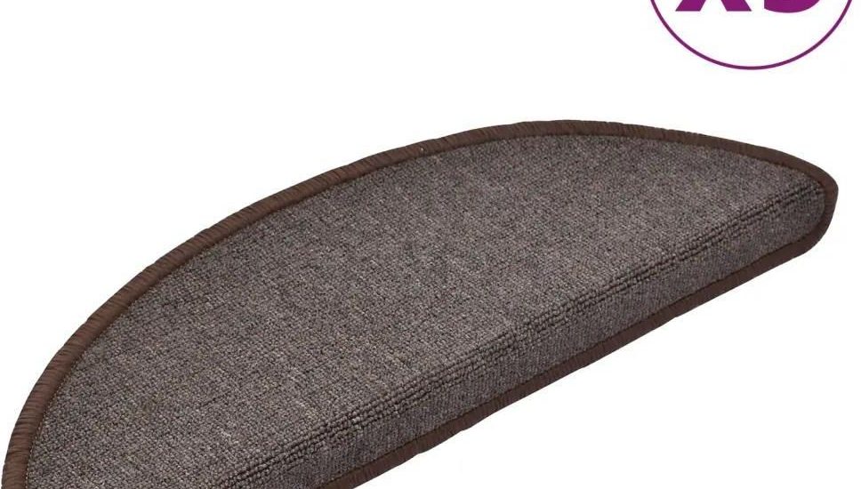 Vidaxl Nakładki Na Schody 5 Szt. 65X28 Cm Kawowy Brąz (149758)