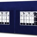 Vidaxl Namiot Imprezowy Z 8 Ściankami, 9 X 3 2,5 M, Niebieski