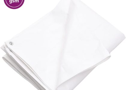 Vidaxl Plandeka 260 G/M² 3X4 M Biała Hdpe