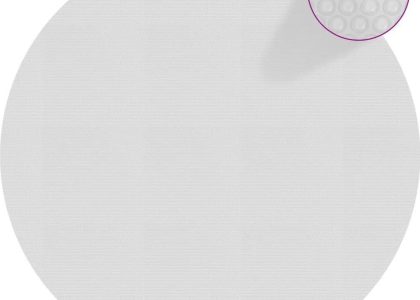 Vidaxl Pływająca Folia Solarna Z Pe 488 Cm Szara (93002)