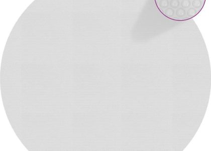 Vidaxl Pływająca Folia Solarna Z Pe 488cm Szara