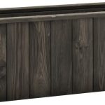Vidaxl Podwyższona Donica Ogrodowa Szara 74X32X30 Cm Drewno Sosnowe