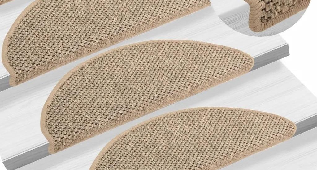 Vidaxl Samoprzylepne Nakładki Na Schody 15 Szt. 65X25 Cm Beżowe (326878)