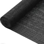 Vidaxl Siatka Cieniująca Czarna 1,8X25M Hdpe 75G/M