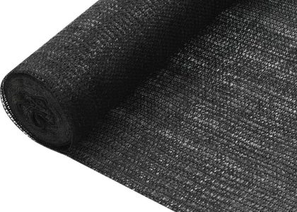 Vidaxl Siatka Cieniująca Czarna 1,8X25M Hdpe 75G/M