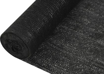 Vidaxl Siatka Cieniująca Czarna 3,6X25M Hdpe 150G/M