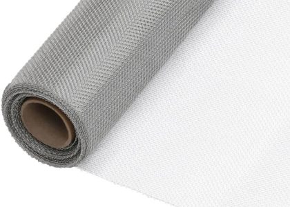 Vidaxl Siatka Ze Stali Nierdzewnej 80X1000Cm Srebrna 150893
