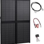 Vidaxl Składana Ładowarka Słoneczna 100 W 12 V