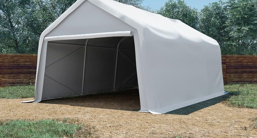 Vidaxl Stalowa Rama Do Namiotu, 4X6m