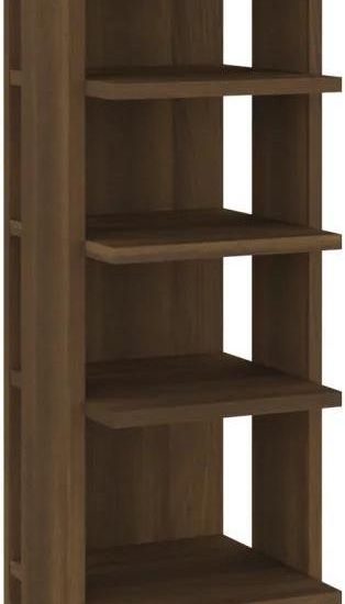 Vidaxl Stojak Na Buty Brązowy Dąb 25X27X102cm (815976)